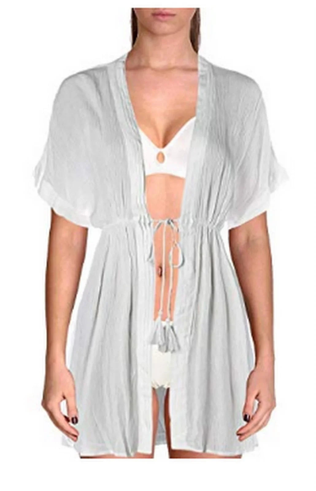 Womens Size Lauren Ralph Crinkle Cover-Up, Dress Rayon Lauren Medium