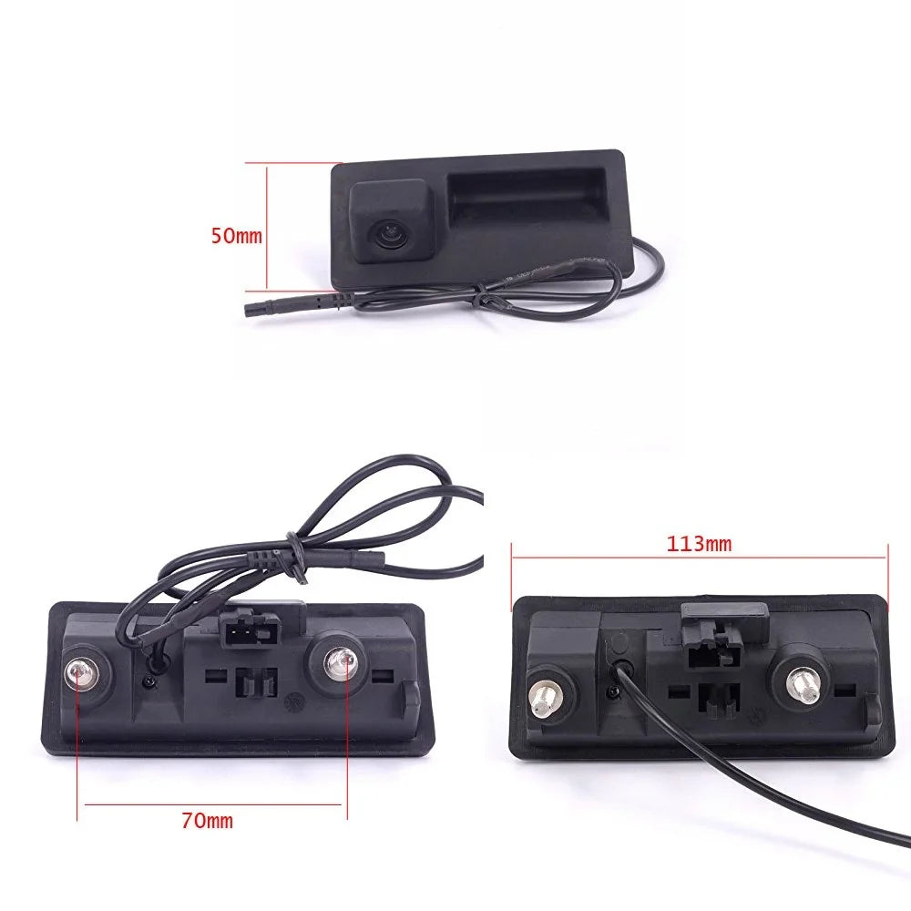 Q5 Rear A5 Camera Trunk View S5 Handle Q3 Pat VW Pat A4 Golf Camera Touran Audi Tiguan Jetta for HD for Car