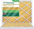16x21.5x1 11 MERV Pleated HVAC Air (3-Pack) Furnace AC Filterbuy Filters
