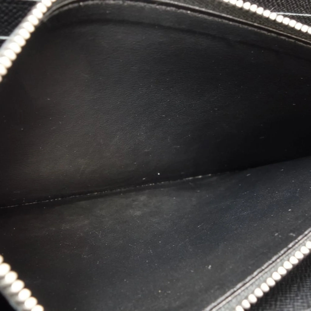 Louis Long Vuitton LOUIS Taiga Wallet 083562 Zippy XL Pre-Owned M42097 (Good) VUITTON Ardoise