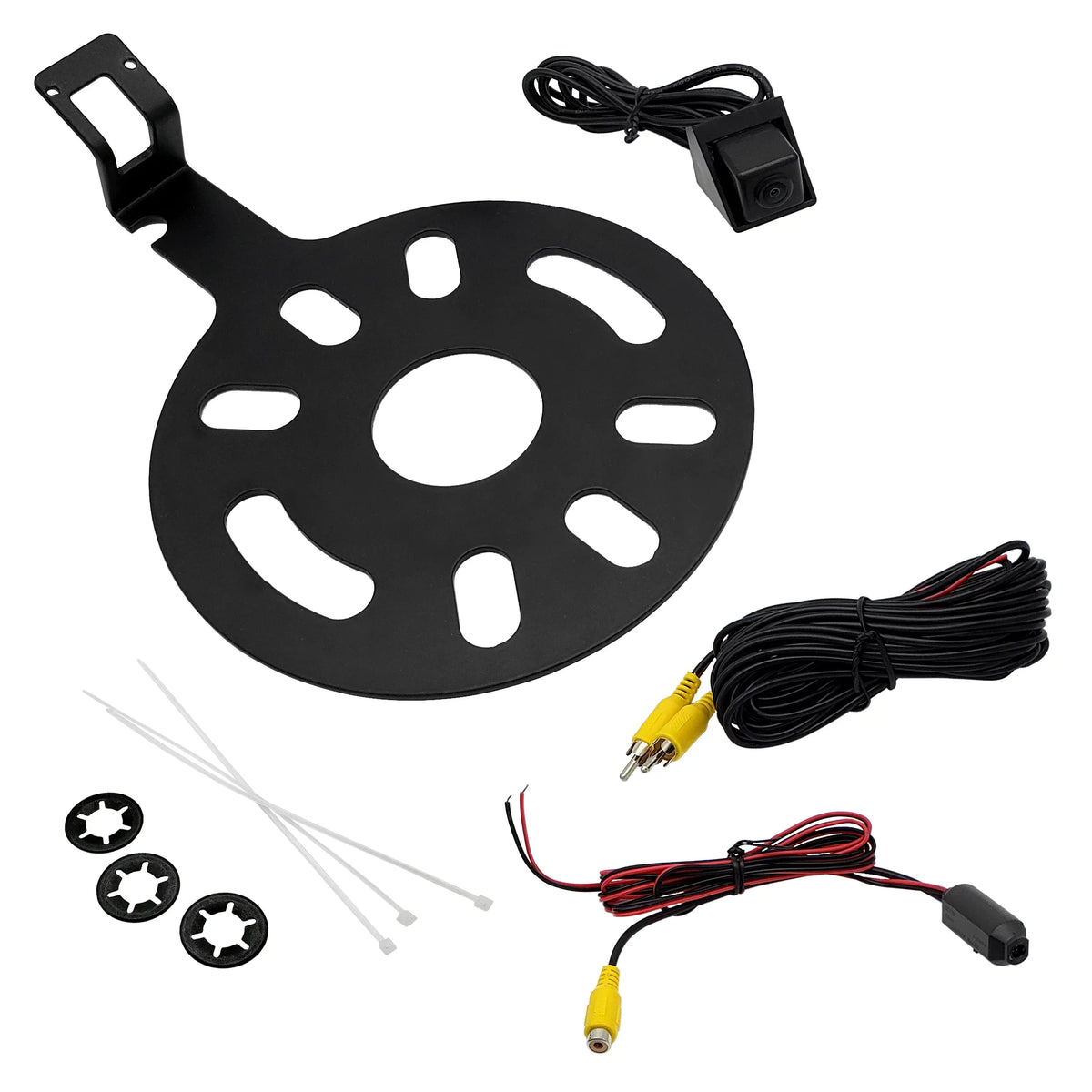 Mount Spare with Tailgaters Tire OEM Backup for Master Adapter Camera Wrangler Jeep Monitor
