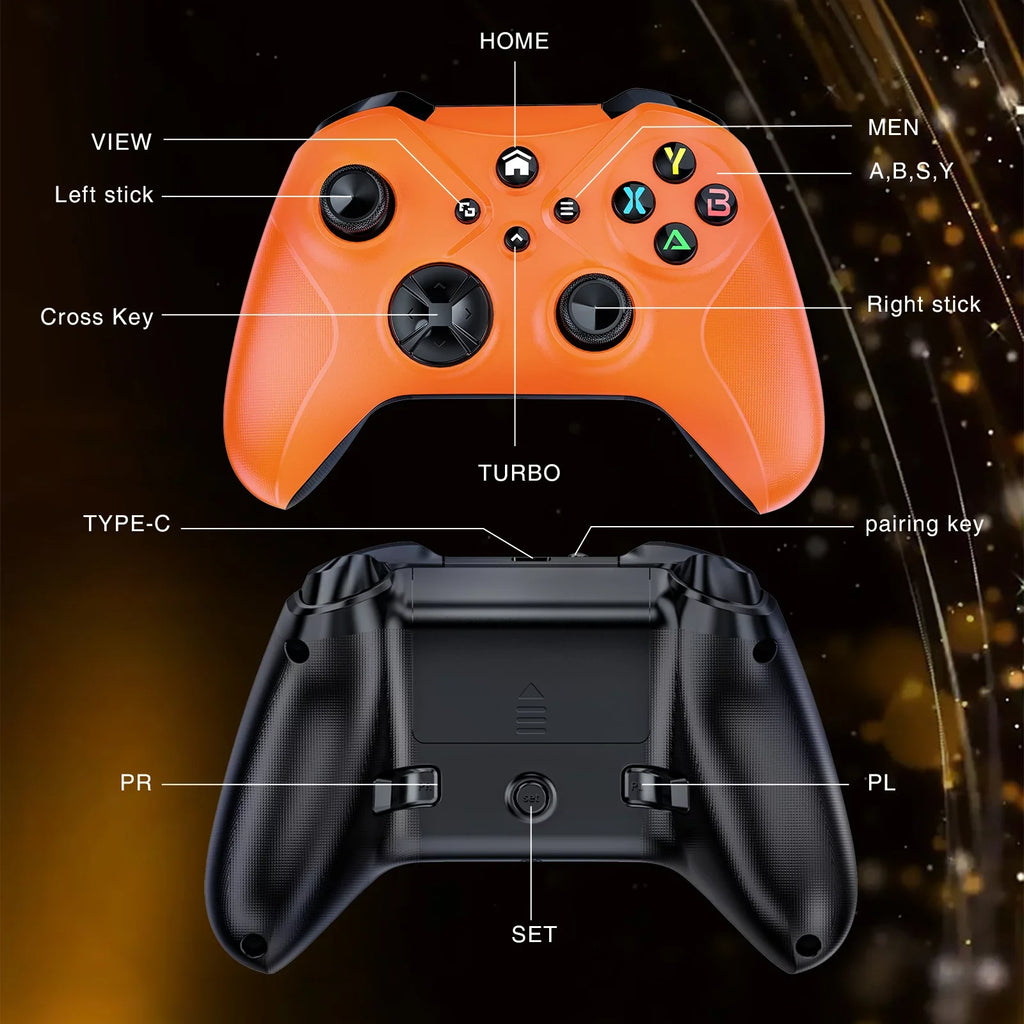 Xbox X/S, Video for Wireless Jack/Macro One Turbo/3.5mm Support Update (Watch Compatible Xbox S/X Gamepad Series Bonacell Controller Controller One, One/Xbox to Headphone with Xbox XBOX)Game Functions
