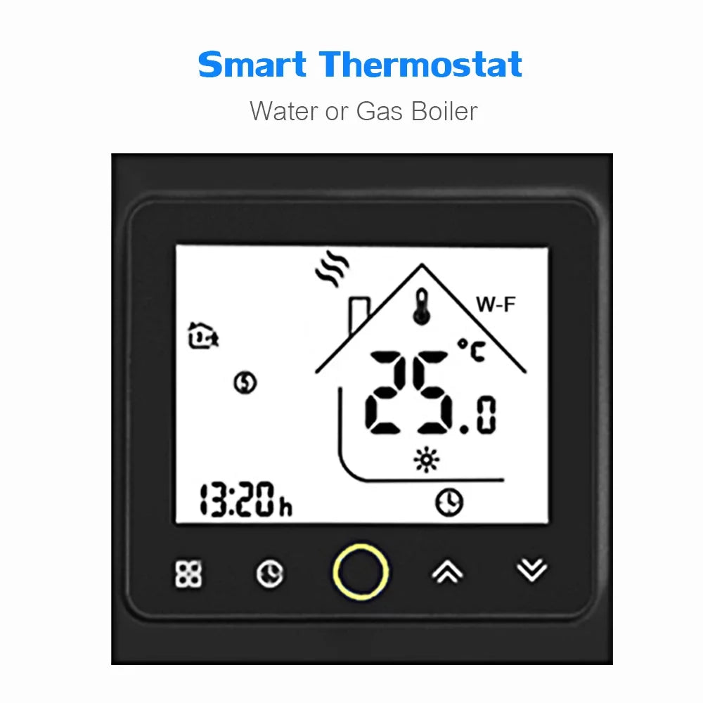 Temperature / Wi-fi Smart -- Compatible Thermostat,5a With Water With Temperature Boiler / Water App / Temperature Smart Compatible GoolRC