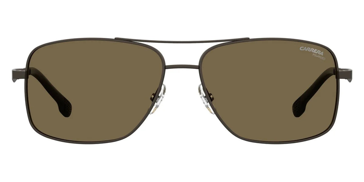8040/S Bronze Carrera Sunglasses 009Q/SP 60 CARRERA Polarized Men's Rectangular