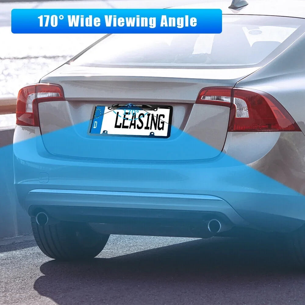 Frame Plate Parking Reverse Aid License Camera - Vision Night