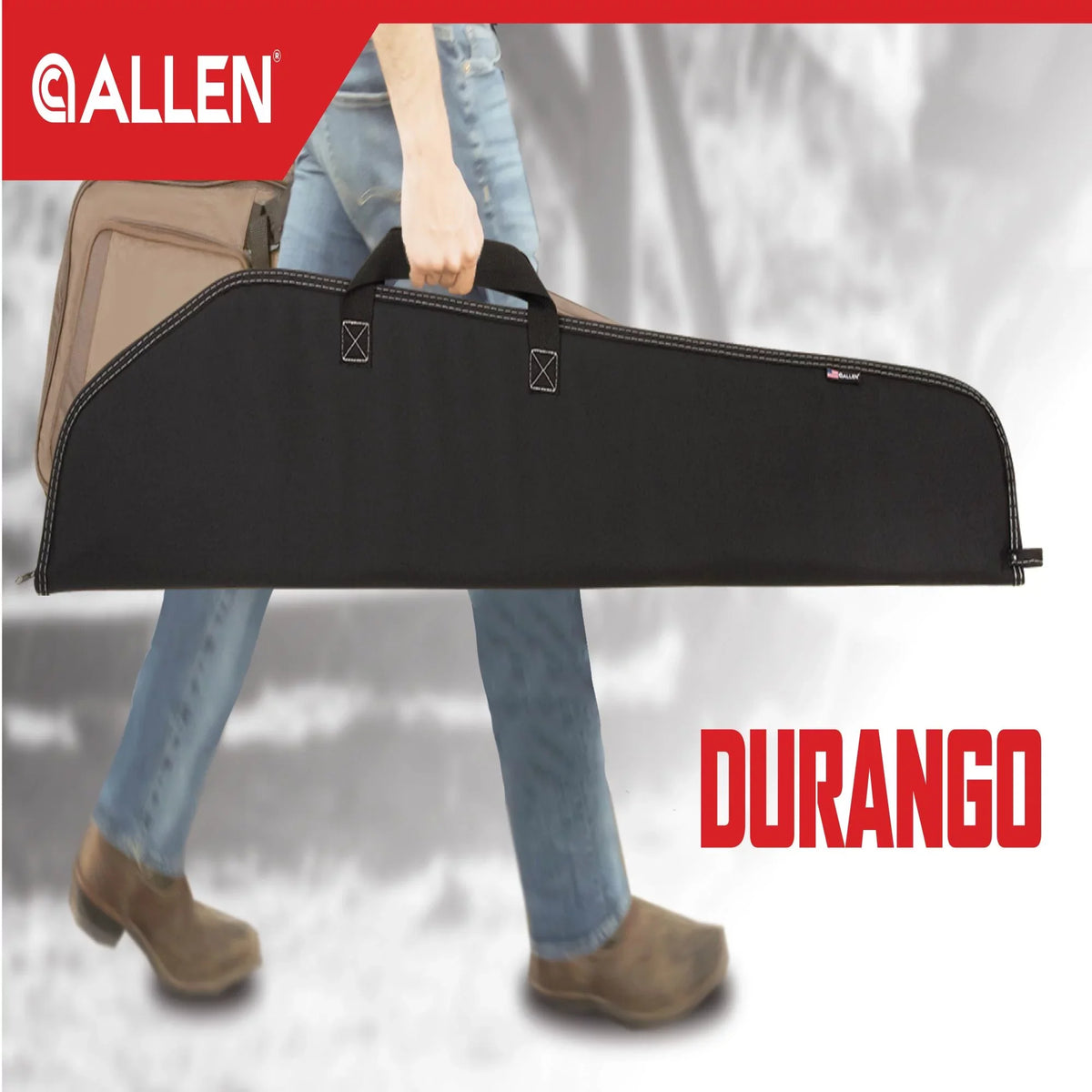 Case, Soft Allen Polyester, Rifle 602-46 46" Company Black, Durango