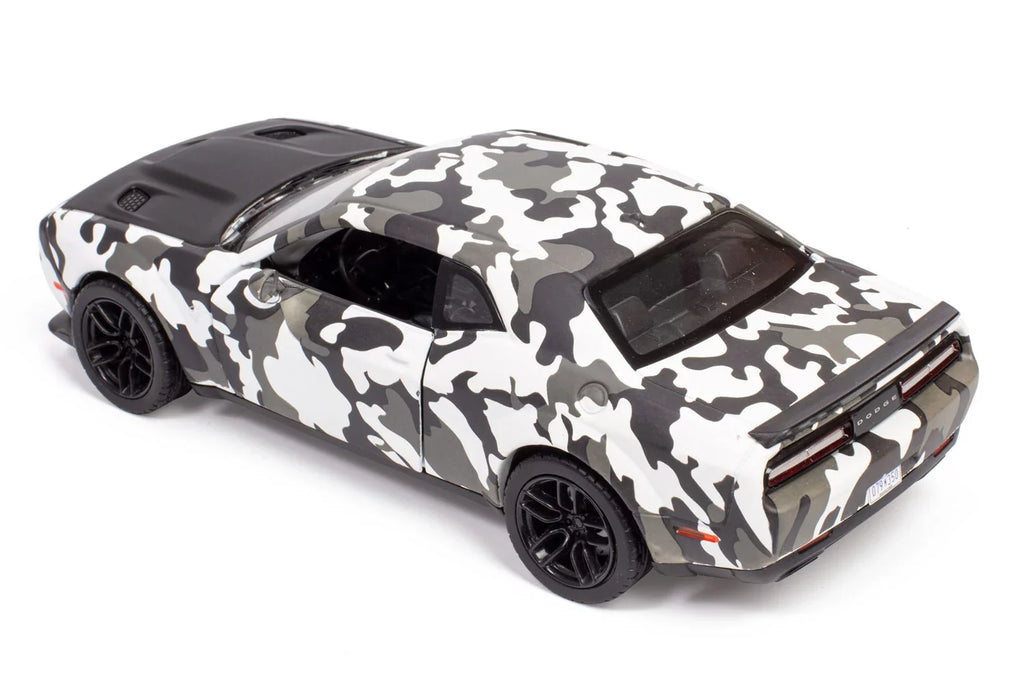 by Model Widebody All Diecast Hellcat Exclusive 2018 Camo Toys Star Challenger SRT 79350 1/24 Car Dodge Motormax Camouflage