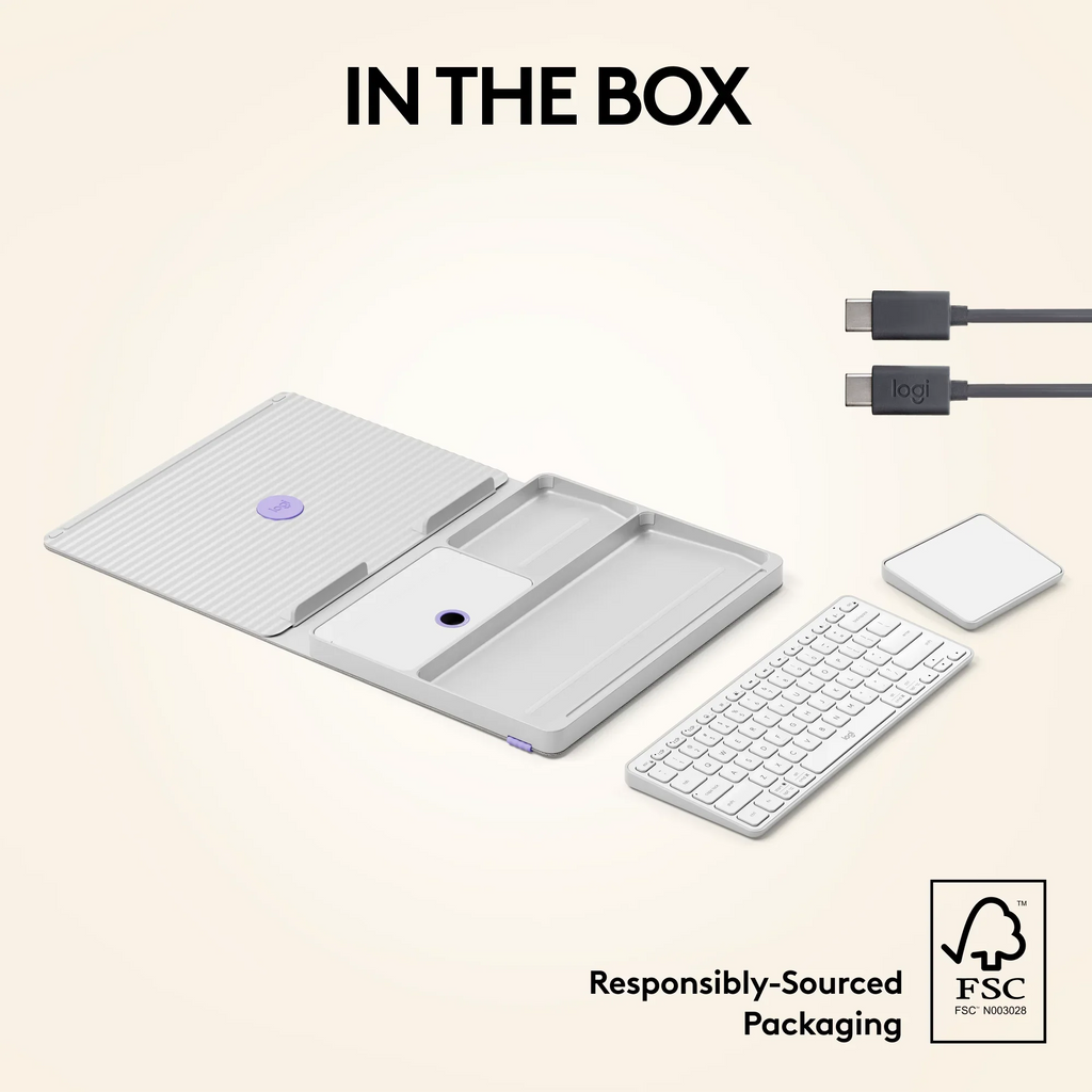 Touchpad, Laptop/MacBook Kit - Stand, Casa with Work Windows, Wireless Desk macOS, Charging, Pop USB (10? Up & Nordic - From Laptop Logitech Bluetooth, Home Keyboard to Calm C for 17?) ChromeOS