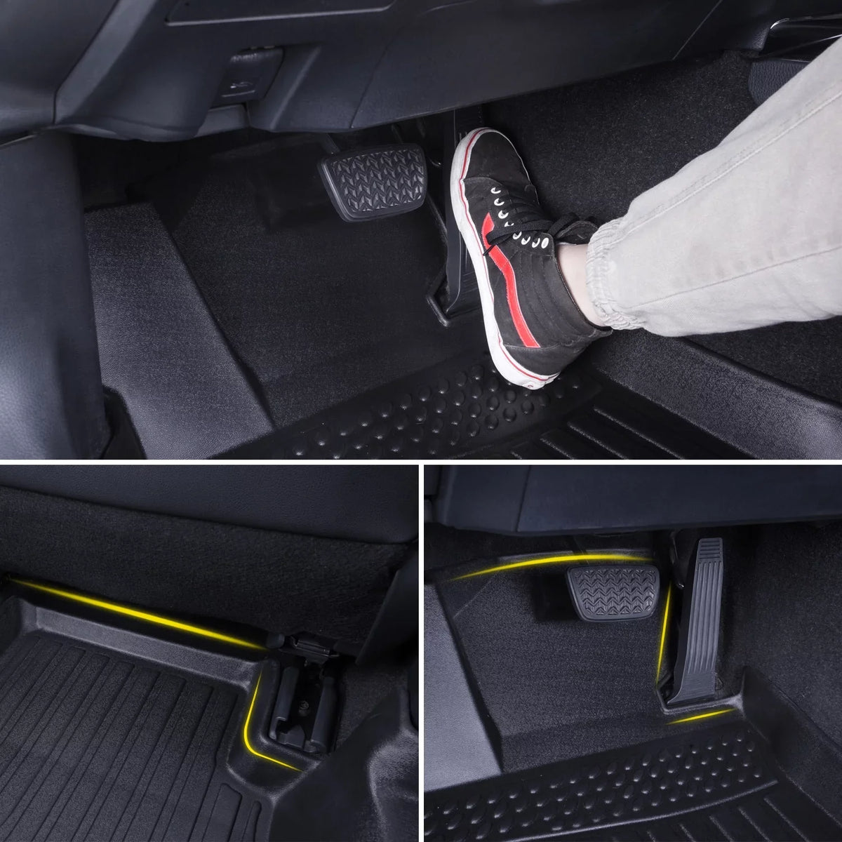 Mats 2022 Duty Heavy Replacement Rear Protection Fit Durable Liners Black Car Carpet Custom Genesis Front GV70 2023 Odorless Floor All Weather for