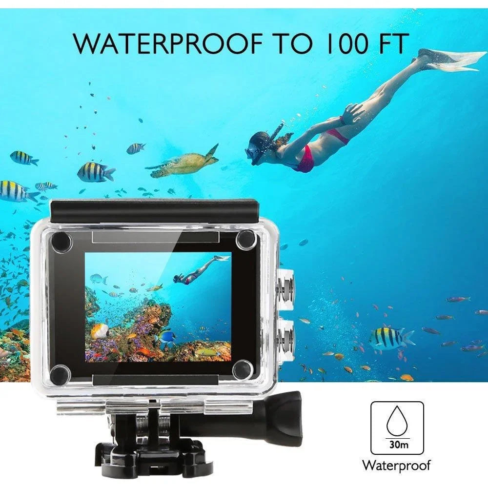20 - Camera-Native V50 Box) Wi-Fi Action MP (Open with Akaso 4K/30fps