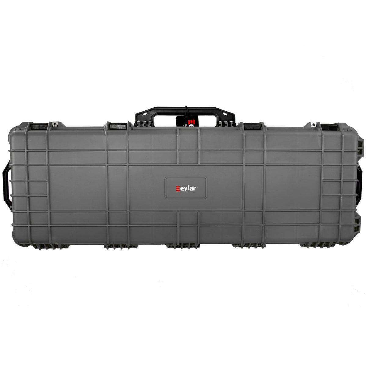 Hard Eylar Case with Foam, Fittings Valve Waterproof & Mil-Spec Crushproof, Roller Lockable Inch with Pressure Gray 38"
