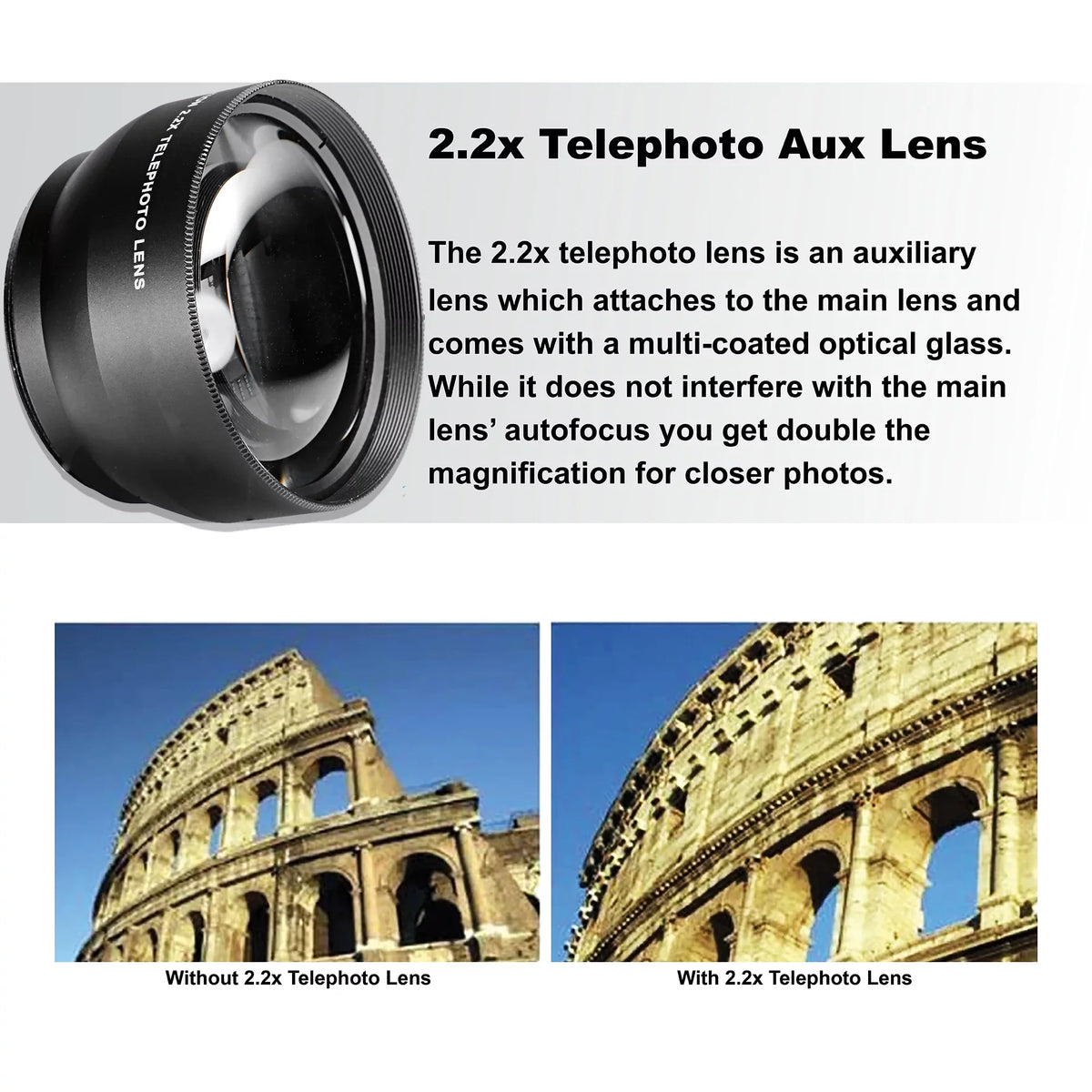 SanDisk ZeeTech 75-300mm Mark LED + Mount + Mirrorless Lens Card Accessory Memory + Canon + Camera RF + Case EF 24-105mm R6 + II 32GB with EOS 2 Adapter Flash Pack