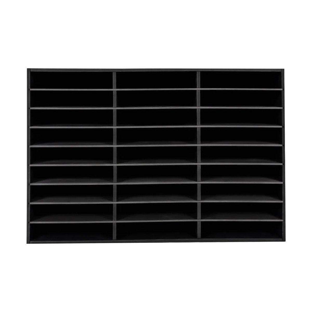 Literature 27 Slots Holder Design Sorter Organizer File Paper Storage Mail Open