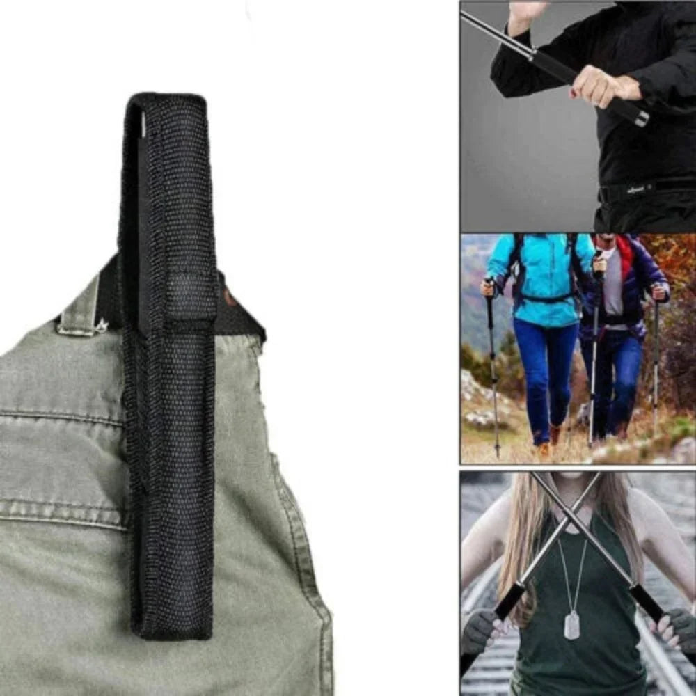 Hiking Sticks, Collapsible Jademall with Poles, Adjustable Three Trekking Bag, Storage Walking Poles Sections Lightweight