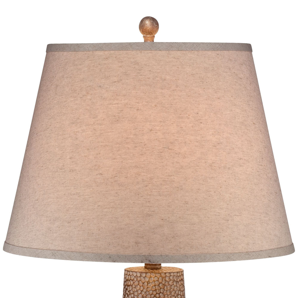 29" Lamp Tall Table White Rustic for Textured Room Living House Bentley Hammered Empire Farmhouse Bedroom Home Shade Leaf 360 Off Pot Brown Lighting