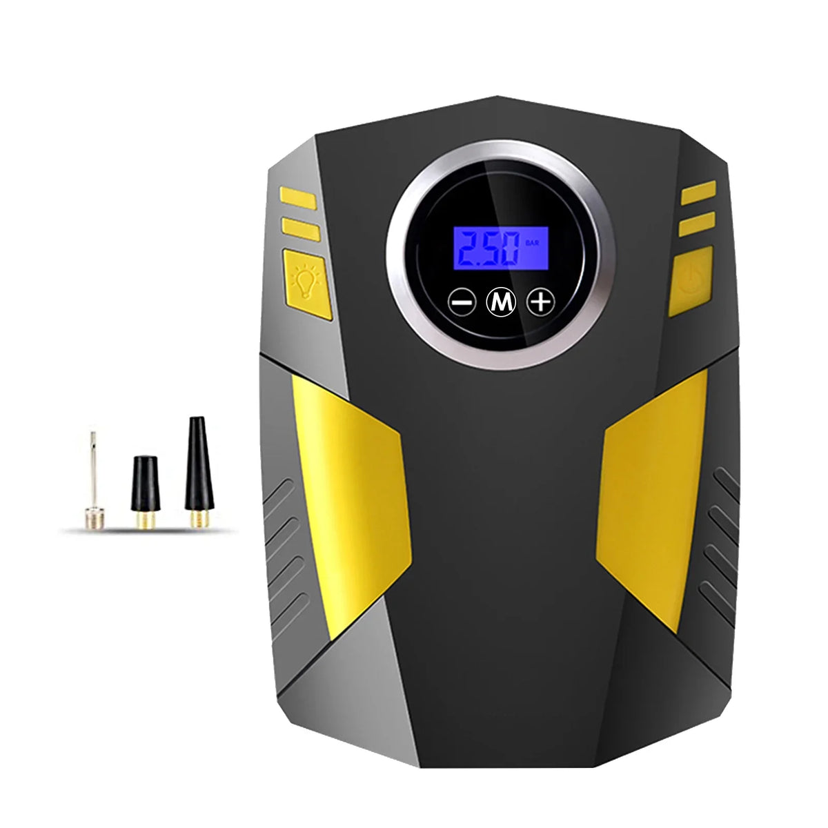 Car Digital 12V Compressor LED Inflator Pump Auto Portable Light Tire for with Air