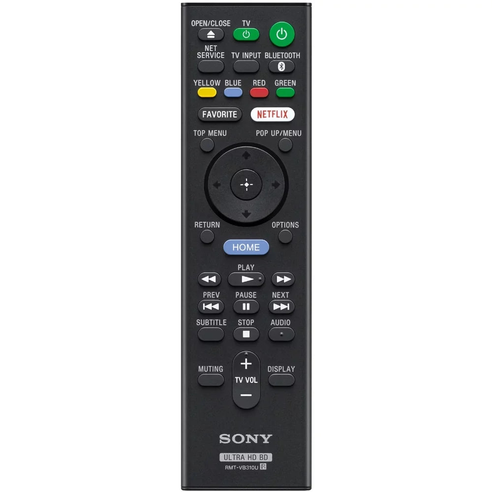 Touchpad, Lens Blu-Ray Laser Sony - Cable w/ Player Accessories Backlit with Hi Bundle HD Smart Wireless Includes, Ultra UBP-X800 Keyboard Players + 6ft 4K HDMI and 2.4GHz DVD/CD Cleaner Res for