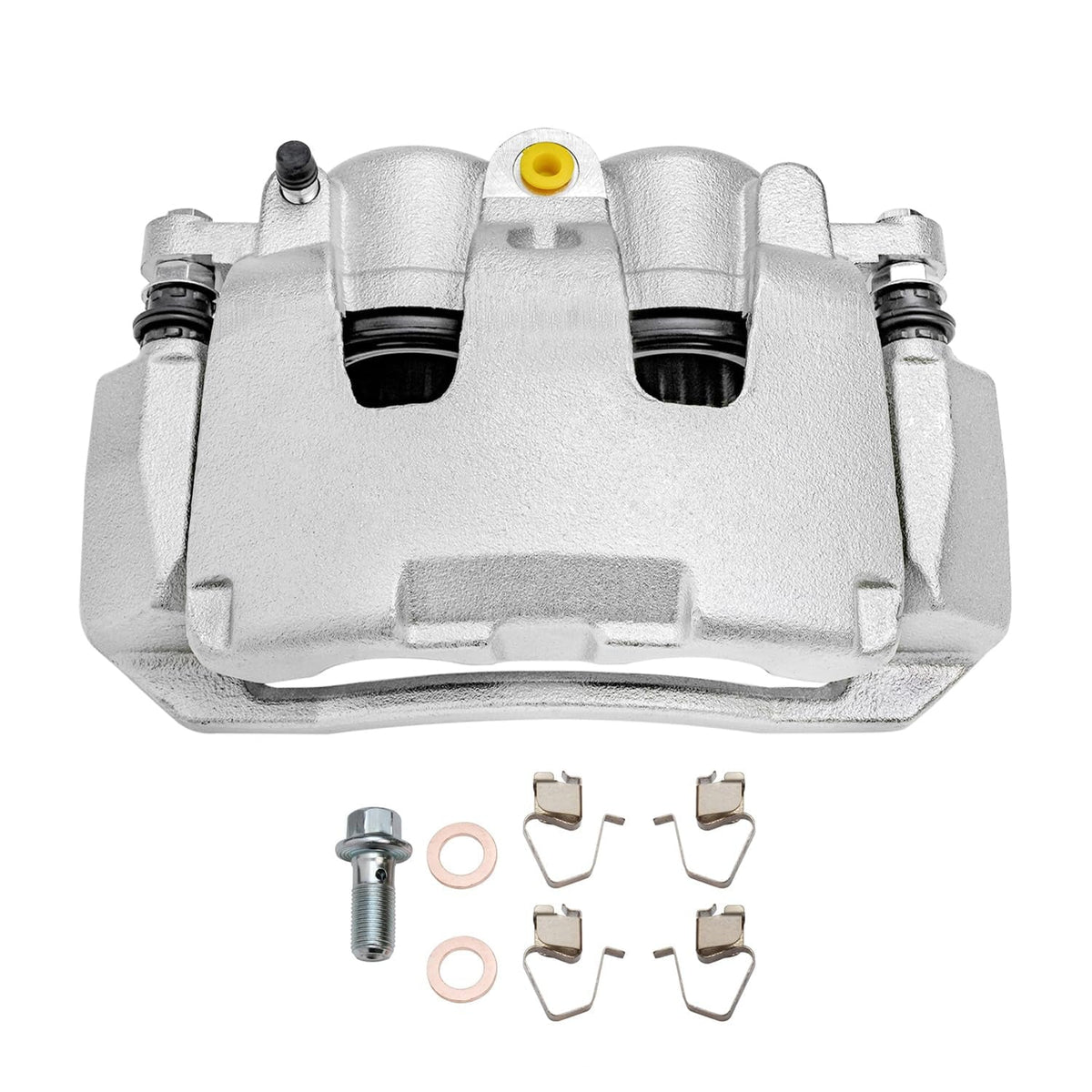 Brake Calipers 06-08 2pc 1500, Disc Raider, 2008 Brake 2 2005-2008 2009 Calipers - Dakota, Axle Mitsubishi Front Dodge 2007 Ram 06-09 Detroit 2005 2006 Replacement for