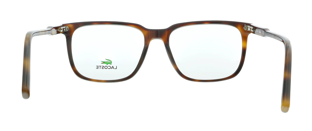 for Lacoste Rectangle Modified mens Eyeglasses L2861 Havana/Burgundy 219