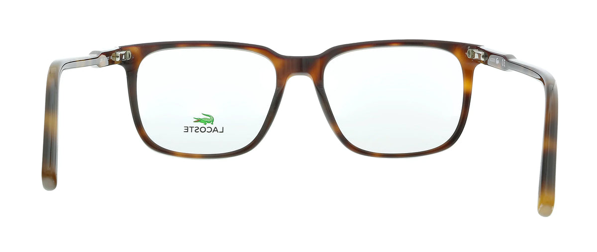 for Lacoste Rectangle Modified mens Eyeglasses L2861 Havana/Burgundy 219