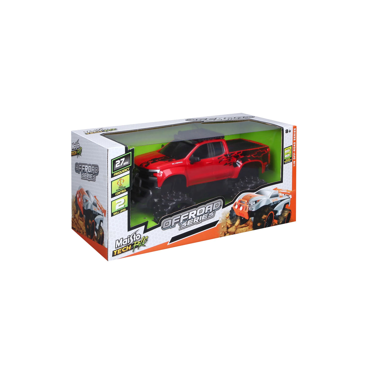 Battery-Powered RC Silverado 2019 Truck (1:16) Maisto Chevrolet