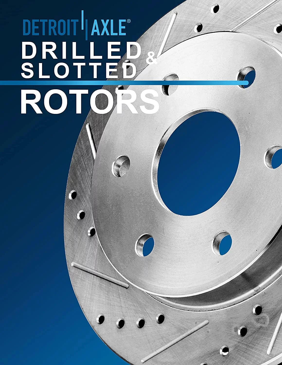 ESV Rotors - & Slotted Drilled Detroit Front XL 1500 Sierra Silverado Avalanche Kit Tahoe Ceramic Axle Rear GMC Brakes Brake EXT Chevy Pads Escalade for Brake and Yukon Suburban Cadillac