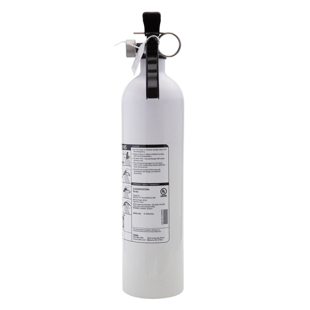 Rechargeable Not KD82W-10BC, Model 10-B:C, Fire UL Rated Kidde Extinguisher, Marine
