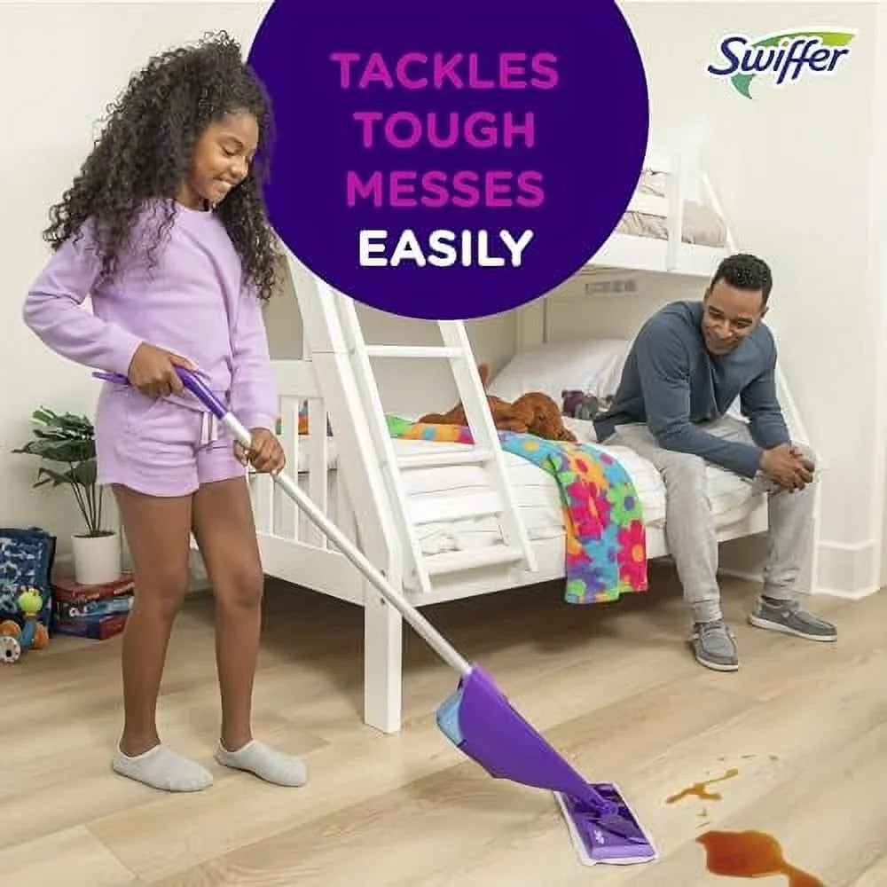 Floor Spray WetJet 24 Mop Swiffer Multi Refill, Pad Cleaner Surface, Hardwood Count