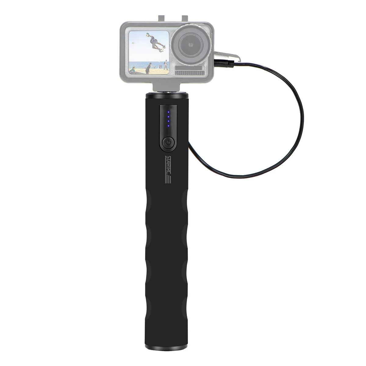 USB Replacement Multifunctional Bank Action Power Large ONE 9 14 with Grip FIMI 8 PALM Action Handle 6000mAh Battery Capacity for 2 Port hero Charging Screw OSMO PALM FIMI 2 10 Inch