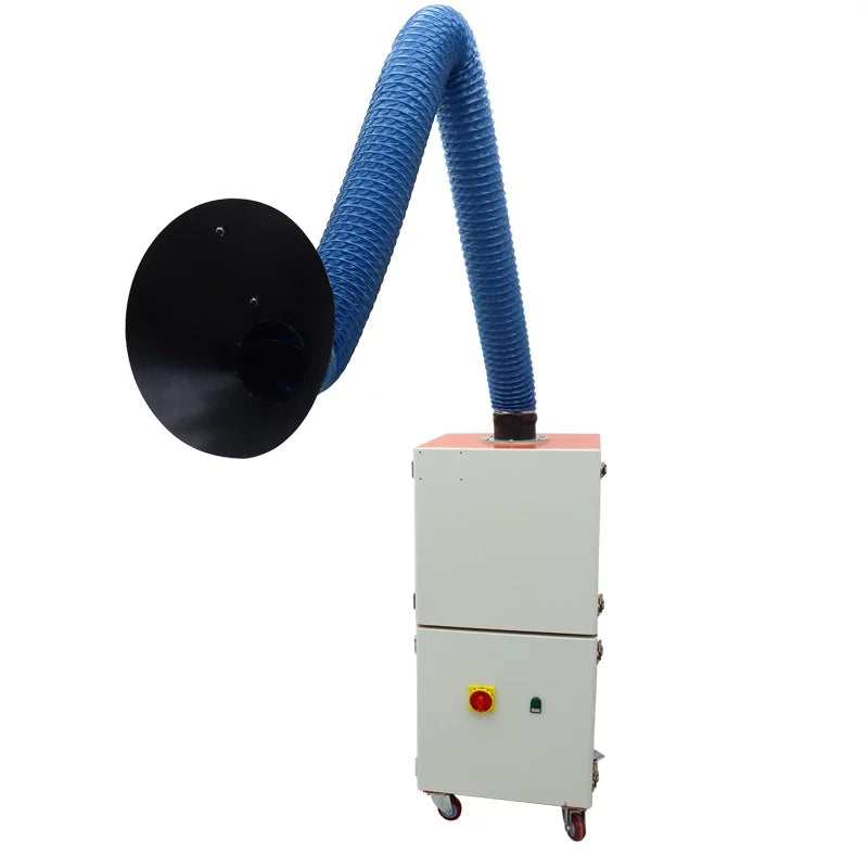 Single Welding Purifier Fume Smoke Welding Extractor Arm Mobile 220V EQCOTWEA