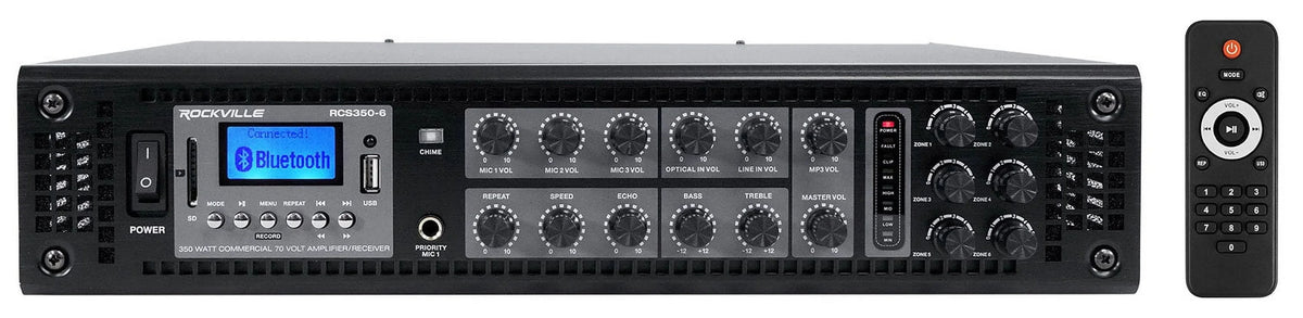 70V Array 24" Wall Column Black JBL Mount Commercial (12) Speakers+Amp COL600-BK