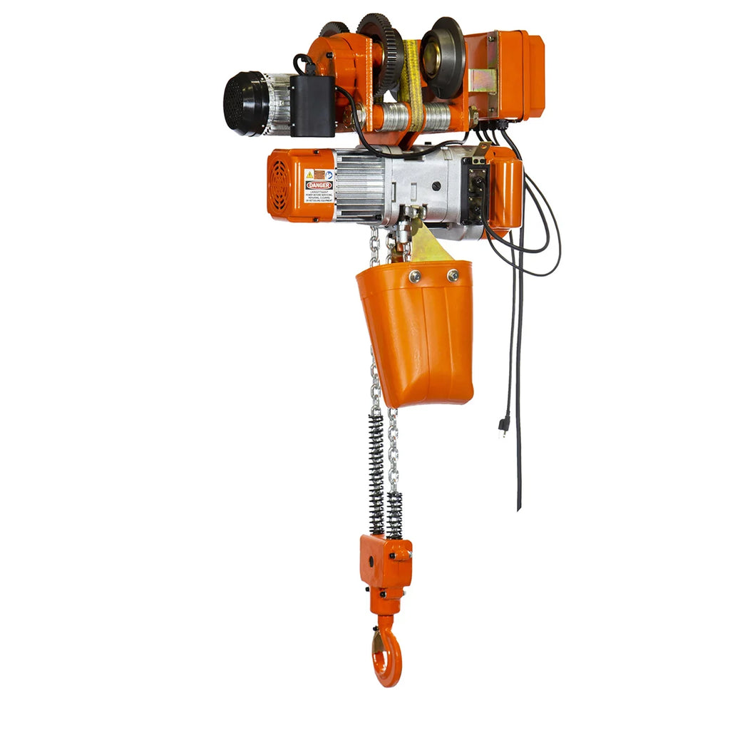 Trolley Electric 20 Ton 220V G80 Prowinch Hoist ft. M3/H2 Chain Chain 1 Power