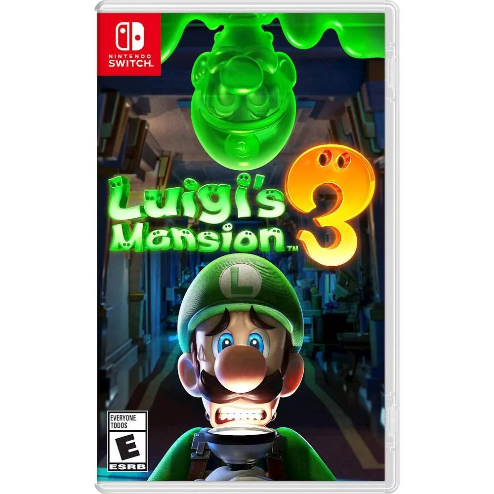 '- Glass Nintendo 2020 2020 Limited and Crossing: Disc Horizons Game NS Luigi's Edition NS Console! Mytrix Protector Switch New Tempered with Animal New Bundle Mansion Screen New 3