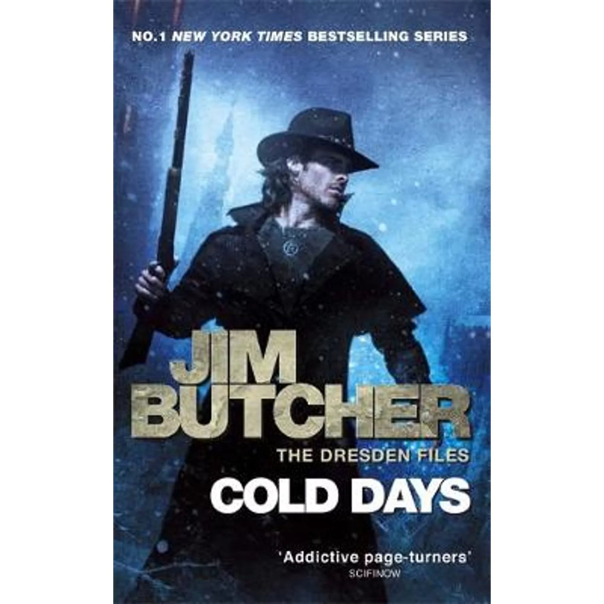 Files, Pre-Owned Cold by Jim (Hardcover Dresden Butcher The Fourteen 9780356500898) Book Days: