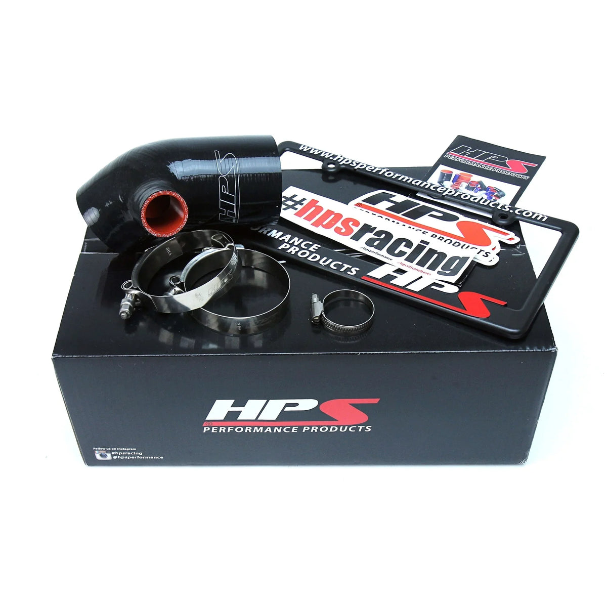 Reinforced for MX-5 HPS Miata Hose Black MAZDA Post 16-17 57-1544-BLK Compatible Mazda Air Fits 2016-2017 select: Kit MIATA Silicone 2.0L, MAF Intake
