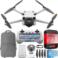 Sensing Flight Camera RC w/ Mini Remote Directional &Accessories + Quadcopter Deco Drone Video, Smart Screen), (With Pro DJI Backpack Control Obstacle Gear Bundle Time, Photo, 48MP 3 34min 4K/60fps 3