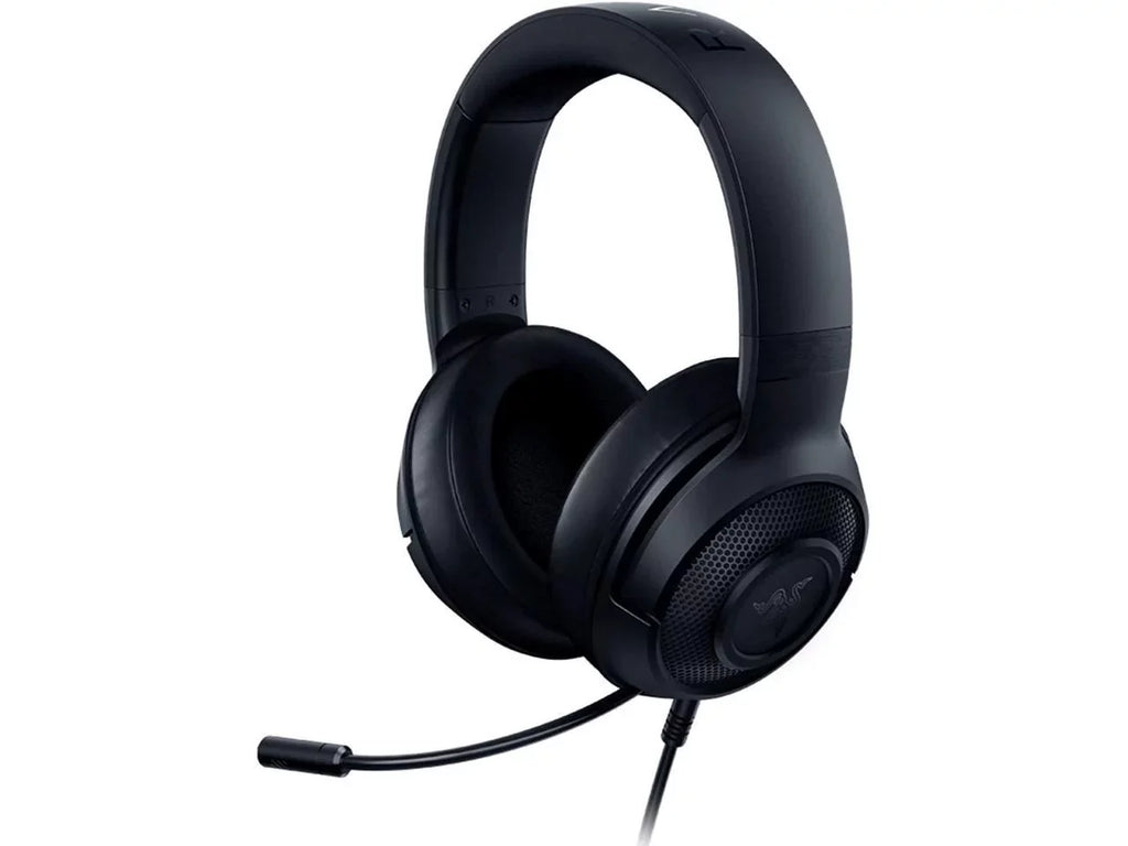Headset: PS4, Microphone Gaming Lightweight Bendable Frame Sound Razer X Kraken Lite Classic 7.1 Black Surround Nintendo - PC, Capable Xbox, for Switch Cardioid Ultralight