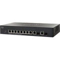 x (PoE) - Small 8 Switch SG200-10FP desktop, 2 - rack-mountable PoE 10/100/1000 Cisco W) refurbished (62 x - Smart - managed - + Business - 10/100/1000