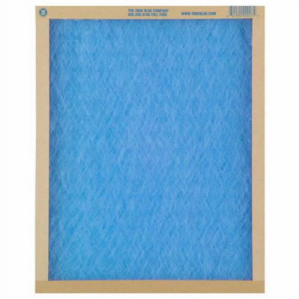 2 Fiberglass MERV Disposable of x Spun Furnace x - 20" Filter Quantity Blue Air Flat True Panel 1" 12 20" 120201