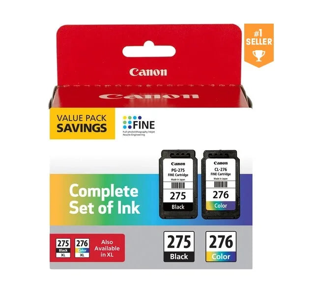 PG-275, Canon Pack Complete CL-276 of Ink Value Set