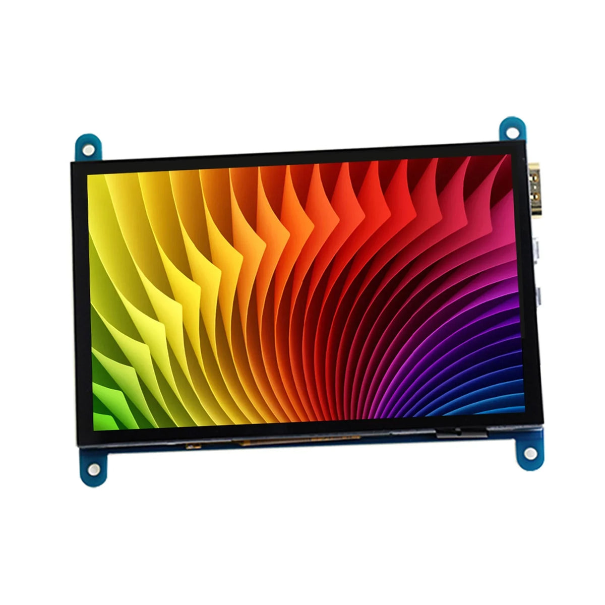 Pi Touchscreen USBInterface Portablewith with 800*480 Resolution Compatible Tool Arealer Display Raspberry 5 Small InchCapacitive
