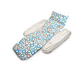 Pool Rio 62" Adjustable Lounge 1-Person - Chaise Floating Swimming Mod Swim Sun Dots Central