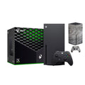 Bundle Wooden Ash Customized Body Latest Gray Full 2021 Xbox 1TB Gaming Console Technology with Wireless and Controller Black Skin SSD Mytrix