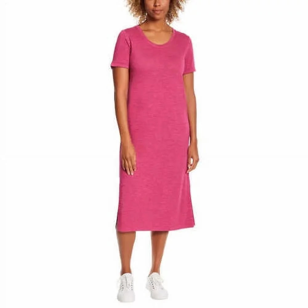 Simpson Dress, Raspberry Jessica Midi Ladies' Large