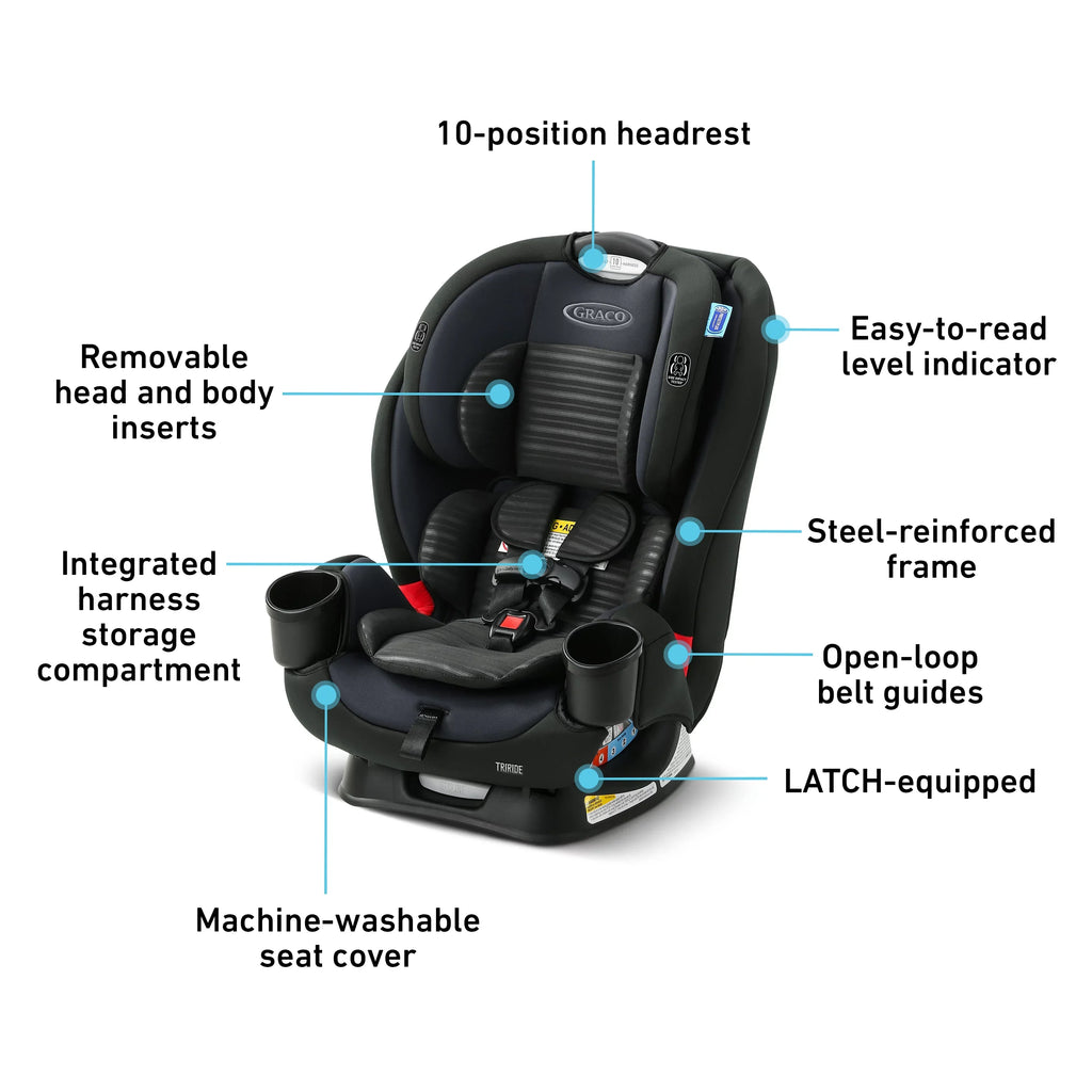 TriRide™ Graco® Clybourne 3-in-1 Car Seat,