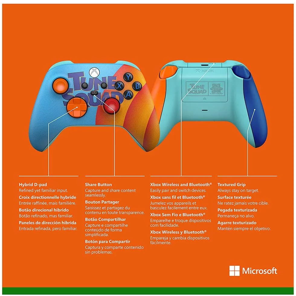 X Wireless Ctrl Series Jam Space Tune (EU Import) Xbox S [Microsoft] Squad