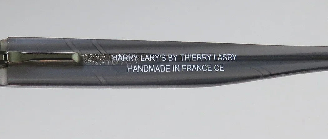 FLEXIBLE SAGE / TRANSPARENT LEGACY FRAME LARY'S 55-16-0 NEW MENS HINGES FULL-RIM ULTIMATE COMFORT LENSES HARRY DEMO EYEGLASSES/SPECTACLES SPECIAL GRAY DESIGNER