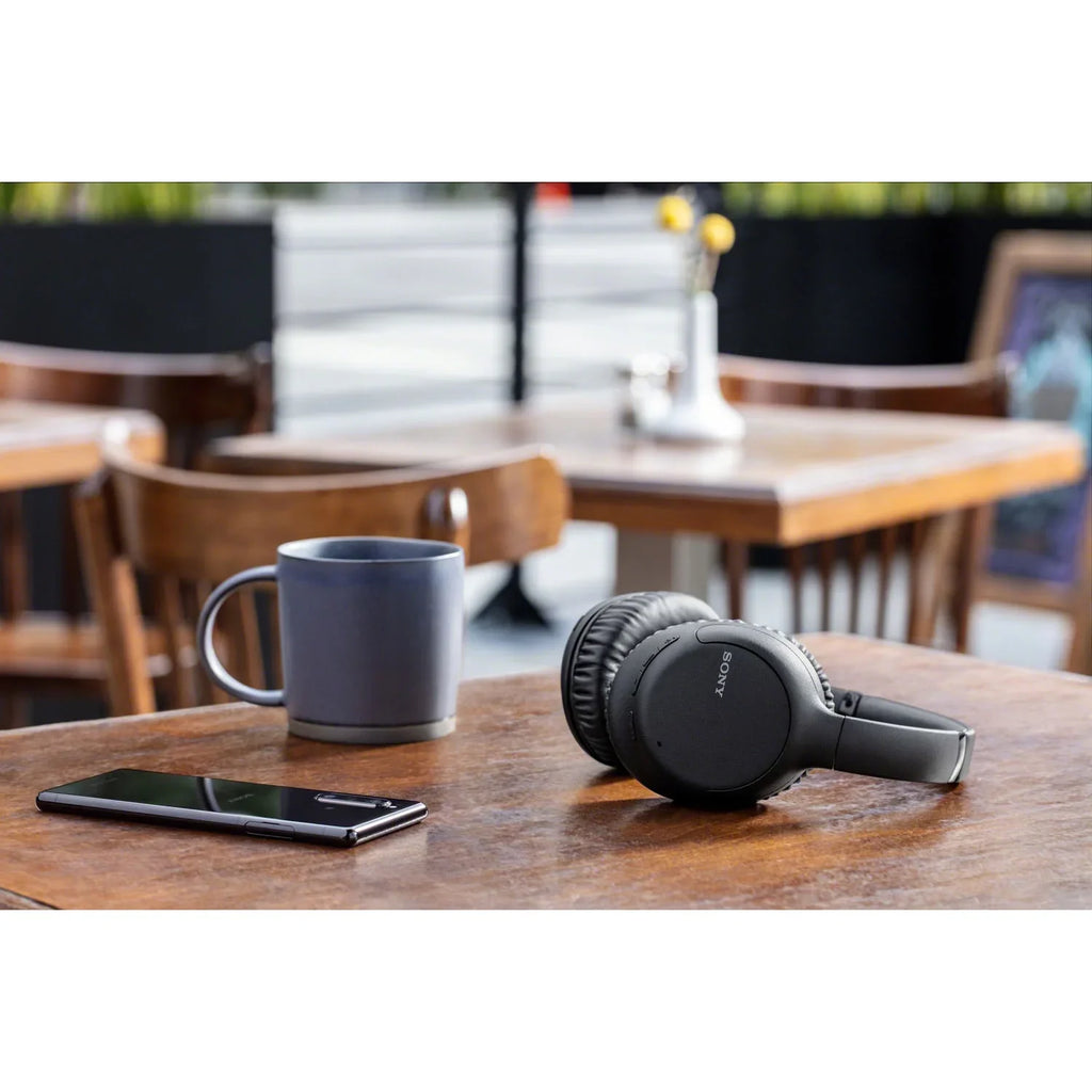 Noise-Canceling (Black) Headphones Case Deco and for Bundle WHCH710N Headphones Wireless Sony WH-CH710N Model Gear the with Headphone Stand