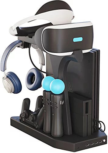 Display Display and Skywin Charge, Charging Cool, Showcase, Stand, Stand - - 4 PSVR Vertical PS4 Playstation Con Fan, your VR