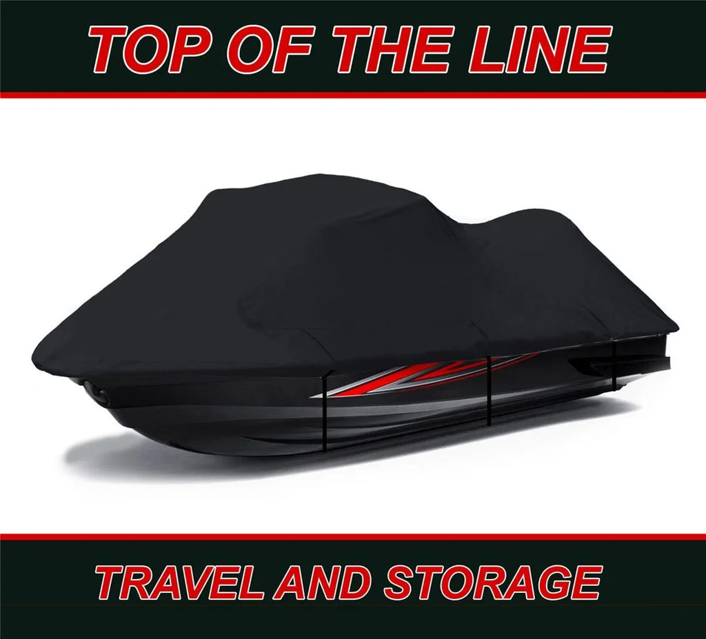 TOP XL700 Ski Compatible 2001 XL 2004 2003 1999 WaveRunner Yamaha OF THE LINE BLACK PWC 700 2000 Jet Cover for 2002